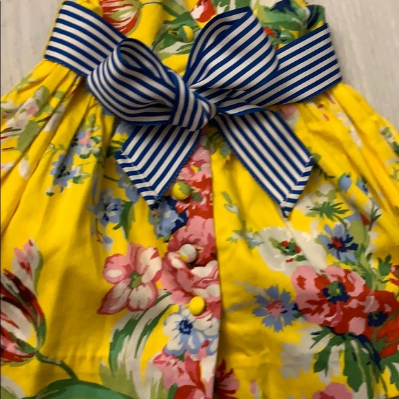 RALPH LAUREN FLORAL DRESS 3Mos - Picture 4 of 8
